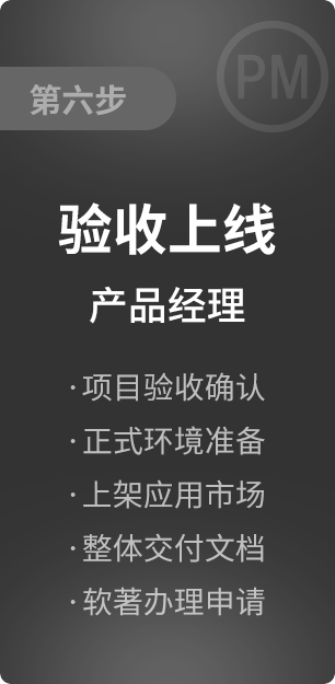 app开发验收上线